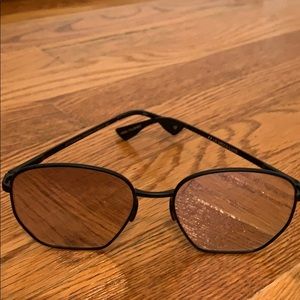 Le Specs Luxe Ottoman reflective sunglasses